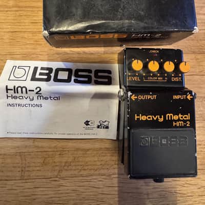 Boss HM-2 Heavy Metal – Made in Japan + Box & Manual | Reverb