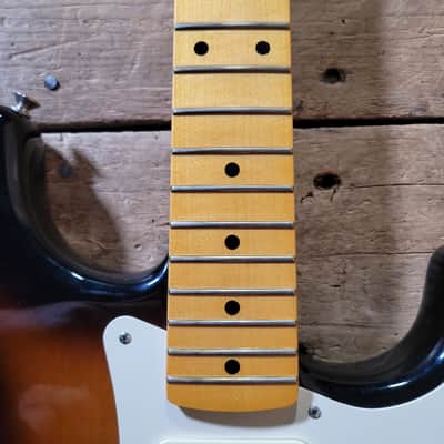 Fender Eric Johnson Thinline Stratocaster 2018 Sunburst Original Case & Paperwork - Sunburst image 23