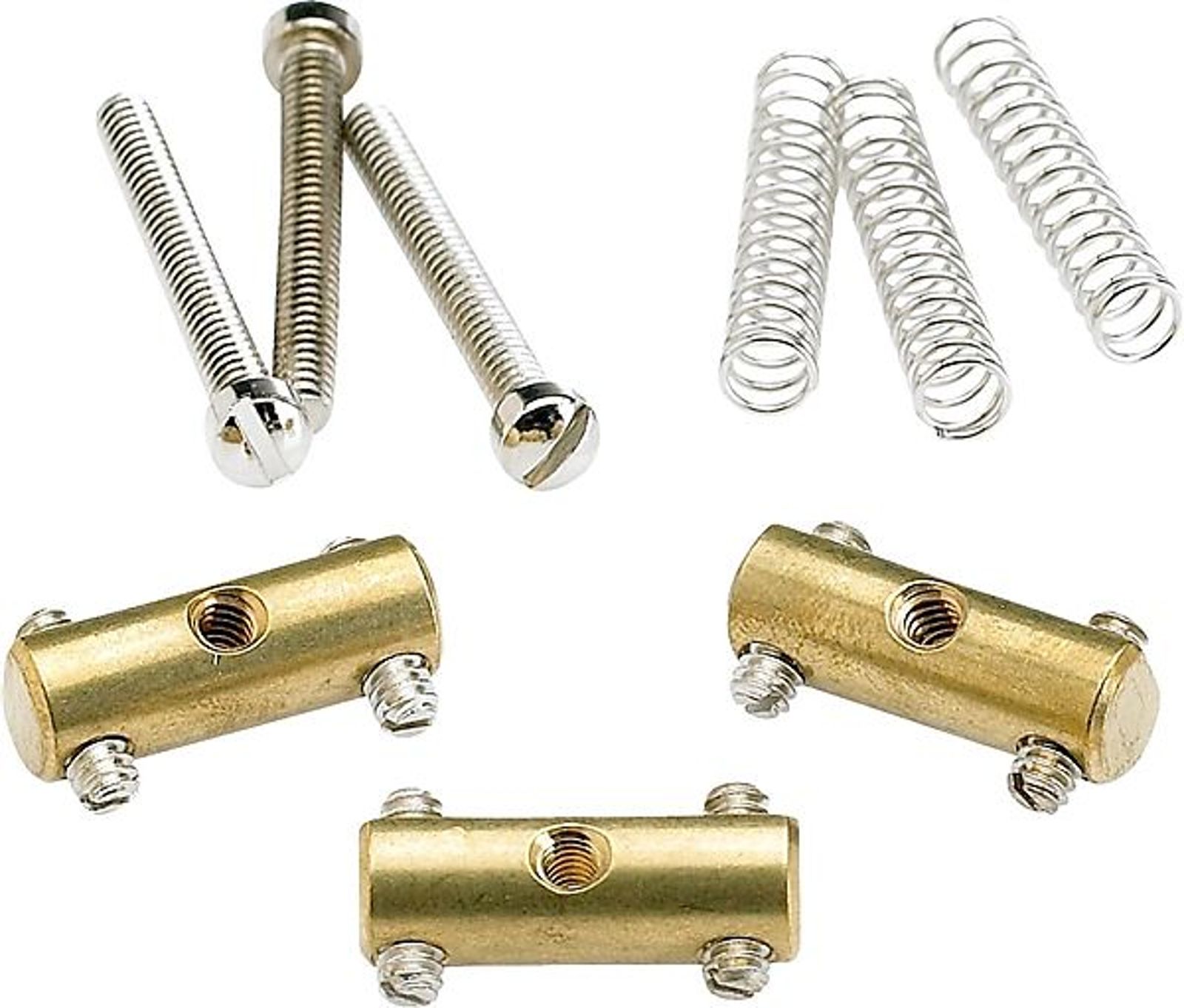 Fender 099-0843 Pure Vintage '52 Telecaster Saddle Kit (3) | Reverb