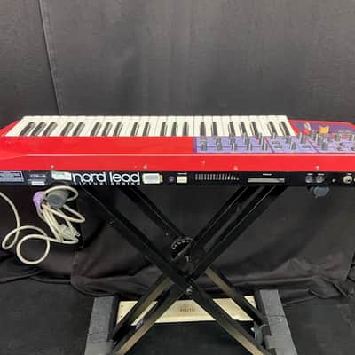 Nord Lead 49-Key 4-Voice Polyphonic Synthesizer 1995 - 1997 - Red image 4