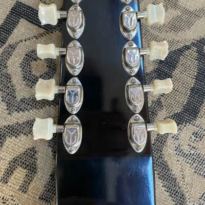 Epiphone Eddie Alkire E Harp 10-String Lap Steel, 1940s White image 9