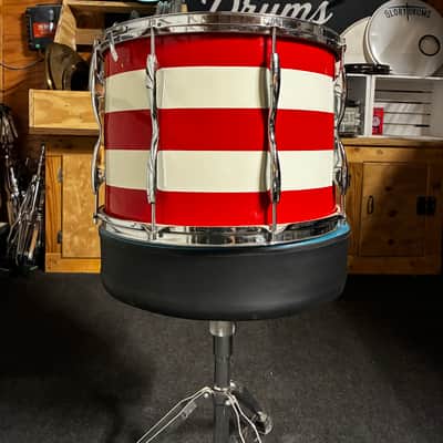 Vintage Rose-Morris "Clansman" 16x14 Marching Tenor Drum – Ohio Army National Guard (122nd Army Band) image 2