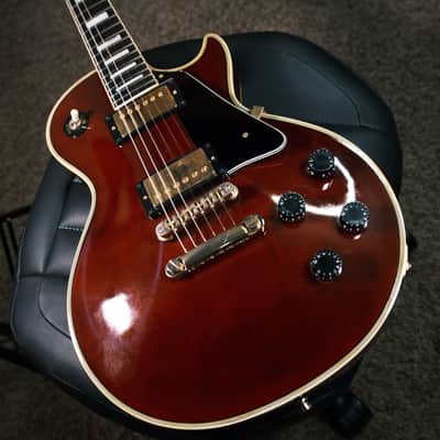 Orville by Gibson LPC Les Paul Custom with Rosewood Fretboard 1991 Wine Red image 1