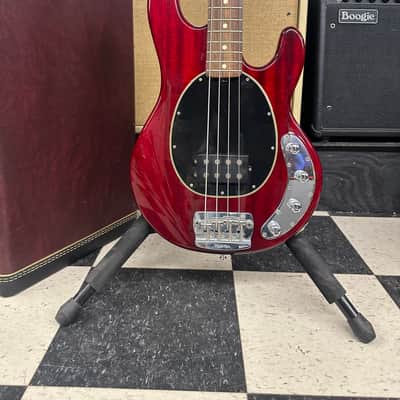 Ernie Ball Music Man 30th Anniversary StingRay 4 H Trans Red image 7