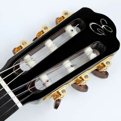 Eastman Cabaret Classical Jazz Acoustic-Electric Guitar, Case, New #M2006931 image 6