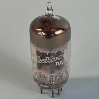 1969 General Electric 12AU7 ECC82 Vintage GE Preamp Tube! T72 image 2