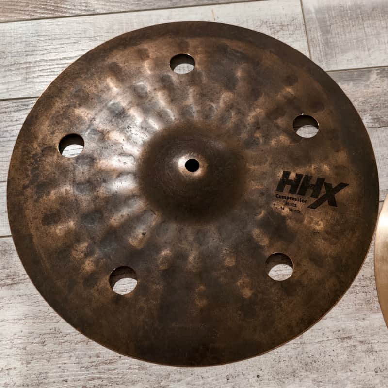 Sabian 14" HHX Compression Hi-Hat Cymbals (Pair) 2022 - Present - Natural image 1