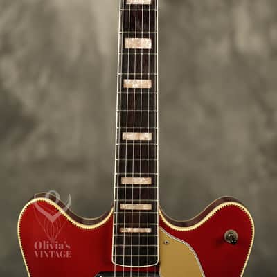 1966 Fender Coronado II Candy Apple Red with CHECKERBOARD BINDING!!! image 4