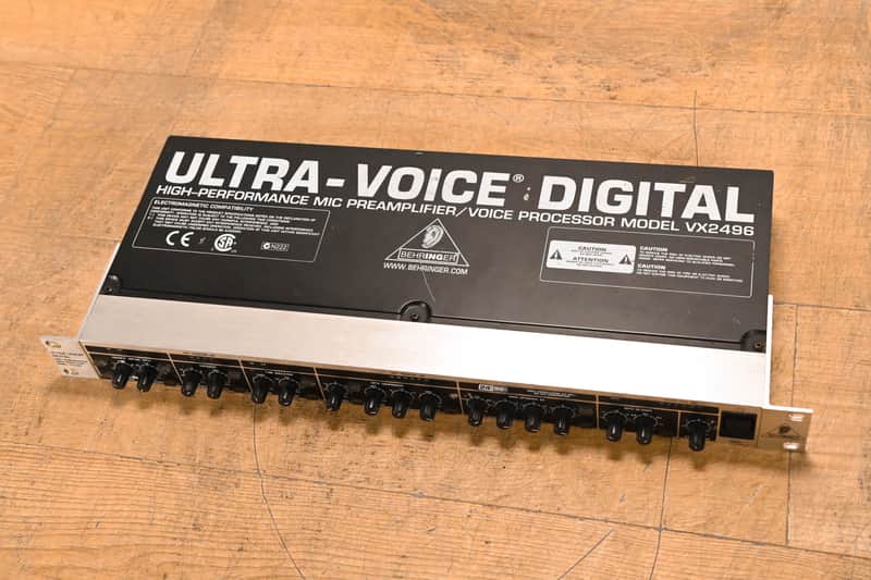 Behringer ULTRA-VOICE DIGITAL VX2496 High-Performance Voice | Reverb