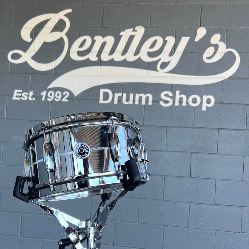 Gretsch G4168 Brooklyn Series 6x13" Chrome Over Brass Snare Drum image 1