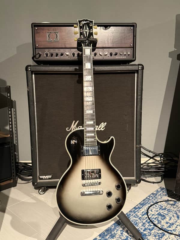 Gibson Les Paul Axcess Custom Stoptail 2010 - Silverburst