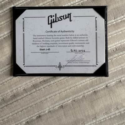 Gibson Slash J-45 Vermillion Burst image 13