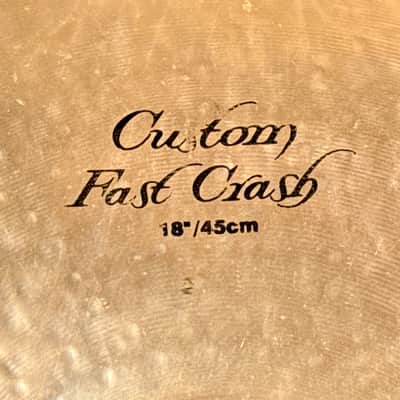 Don’t pay £369!! 18” Zildjian K CUSTOM FAST Crash 1245g image 2