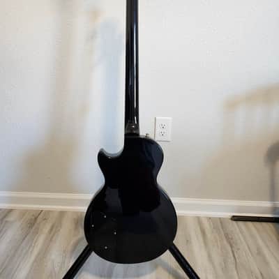 Epiphone Vinnie Hornsby "The Vinnie" Les Paul Standard Bass 2003 - 2005 - Trans Black image 13