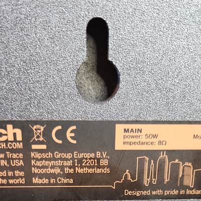 Klipsch Klipsch R-41M are compact, passive bookshelf speaker 2000 - Black image 7