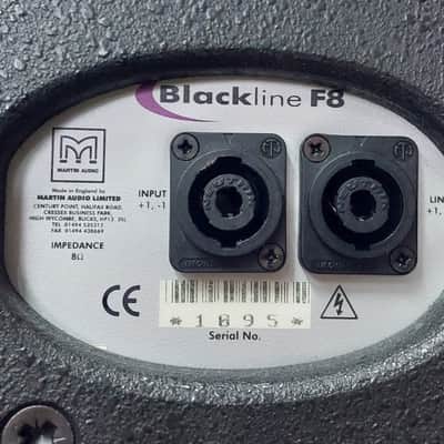 MARTIN AUDIO. PAIR OF F8's + 1 x S12. image 2