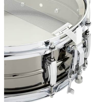 Ludwig USA LB416 Black Beauty 5x14 Snare Drum with Imperial Lugs, Black Nickel image 7