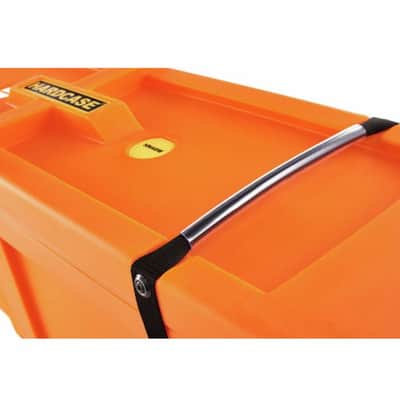Hardcase HNP48WO 48" Hardware Case With Wheels Orange image 7