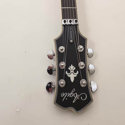 AL-3200MCC-P Agile Special Edition Signature Guitar w/Floyd Rose Chris Poland Charcoal image 4