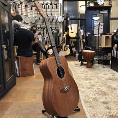 Yamaha Storia II All-Mahogany Concert Acoustic-Electric Guitar image 5