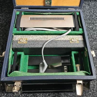 Vintage Tesla AMC420+power supply +2 capsules+all cabels and box image 2