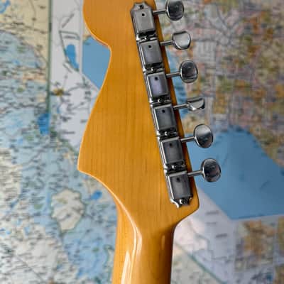 MIJ Japan Fender Jazzmaster Classic 60s Import 2014 w/ hard shell case- Vintage White image 7