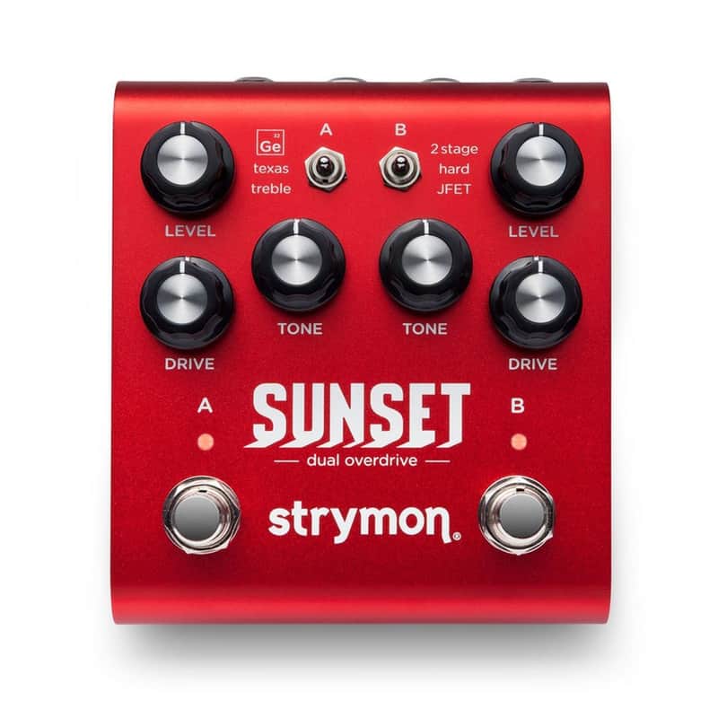 Strymon dual overdrive Sunset