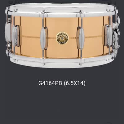 Gretsch USA G4164BP 6.5x14 Phosphorus Bronze snare drum image 13