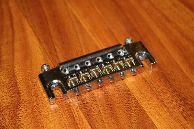 Vintage Schaller 455 Tony Iommi Wraparound 2 Piece Bridge image 1
