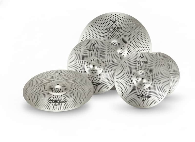Vesper Whisper Series Low Volume Cymbal Pack - 14"HH, 16", 18", 20" image 1