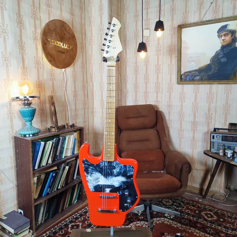 Tonika Style Electric Guitar USSR Vintage Tonica Rare Exclusive image 1