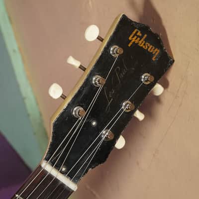 1956 Gibson Les Paul Jr TV Yellow Electric Guitar (Refinished) (VIDEO! Fresh Work, Ready) image 3