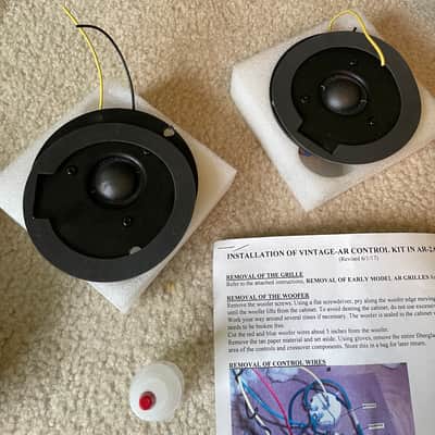Acoustic Research AR-2ax 1960s with COMPLETE RESTORATION KIT image 5