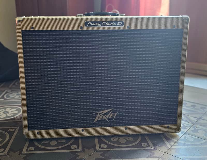 Peavey Classic 50 212 50-Watt 2x12" Guitar Combo Amp 90s - Tweed image 1