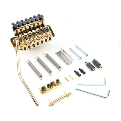 Authentic Floyd Rose Original 7-String Tremolo System - Gold image 1