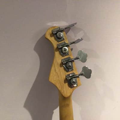 Roytek Traditional series bass guitar Mid 90s - Red and cream image 5