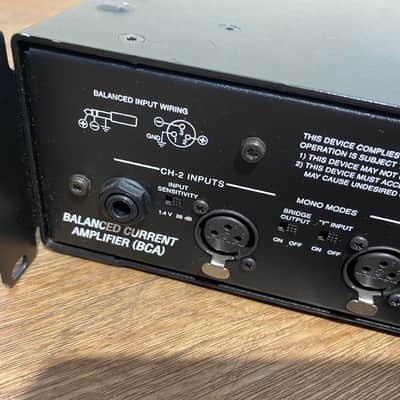 Crown K2 Power Amp - Convection Cooled (2x 800W, 1x 2500W Bridged @ 4Ω) Made In USA image 13