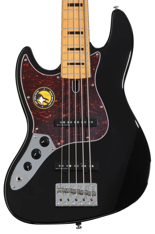 Sire Marcus Miller V5 5-string Left-handed Electric Bass Guitar - Black Bild 1