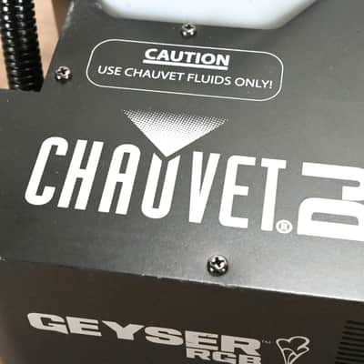 Chauvet Geyser RGB Ver 3 LED Lighting Effect and Fog Machine CG014C4 image 7