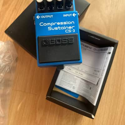 Boss CS-3 Compression Sustainer (Silver Label) 1997 - Present - Blue image 4