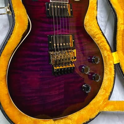 NEW! Gibson Custom Les Paul Axcess Standard Figured Top Floyd Rose Electric Guitar - Greatest Hits II - Authorized Dealer - Tri-Berry Burst - WOW! 8.3lbs - G07307 image 15