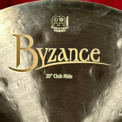 20" Meinl Byzance Jazz Club Ride Cymbal 2210g *Video* image 3