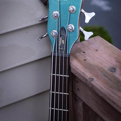 Warwick Streamer LX5 2016 - Petrol Blue Metallic image 2
