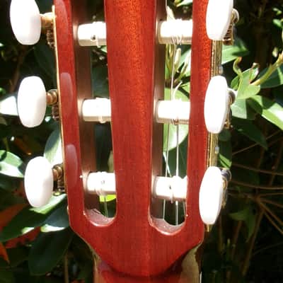 1981 K Yairi Classical Guitar Y505P Supervised by Saburo Nogami  - Natural+Deluxe Takabe Hard Case image 6