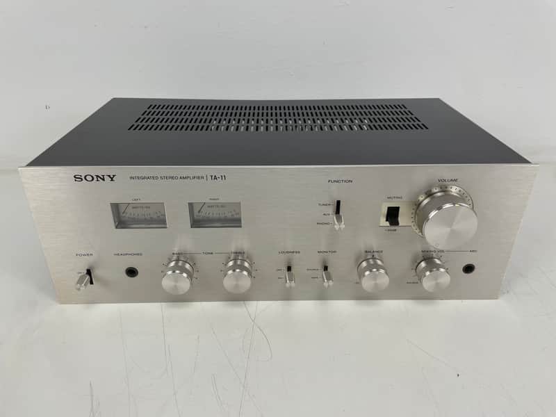 Sony - TA-11 - Stereo Integrated Amplifier - Serviced (Replacement