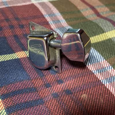 Small Vintage Fender/Schaller "F" Tuner, Single Hole~ Mandolin/Ukulele? image 2