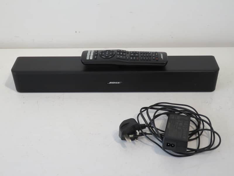 Bose Solo 5 Soundbar Bluetooth TV System with PSU and Remote image 1