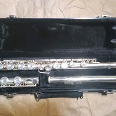 Emerson Alpha Model Concert Flute, USA, with Case, Very Good Condition image 1