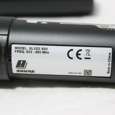 Shure SLXD2 S50 SM58 transmiter S50 823-865 MHz image 7