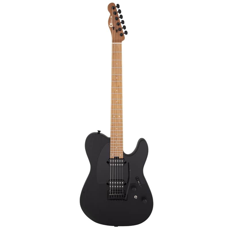 Charvel Pro-Mod So-Cal Style 2 24 HT HH Electric Guitar (Satin Black) (Open Box) image 1